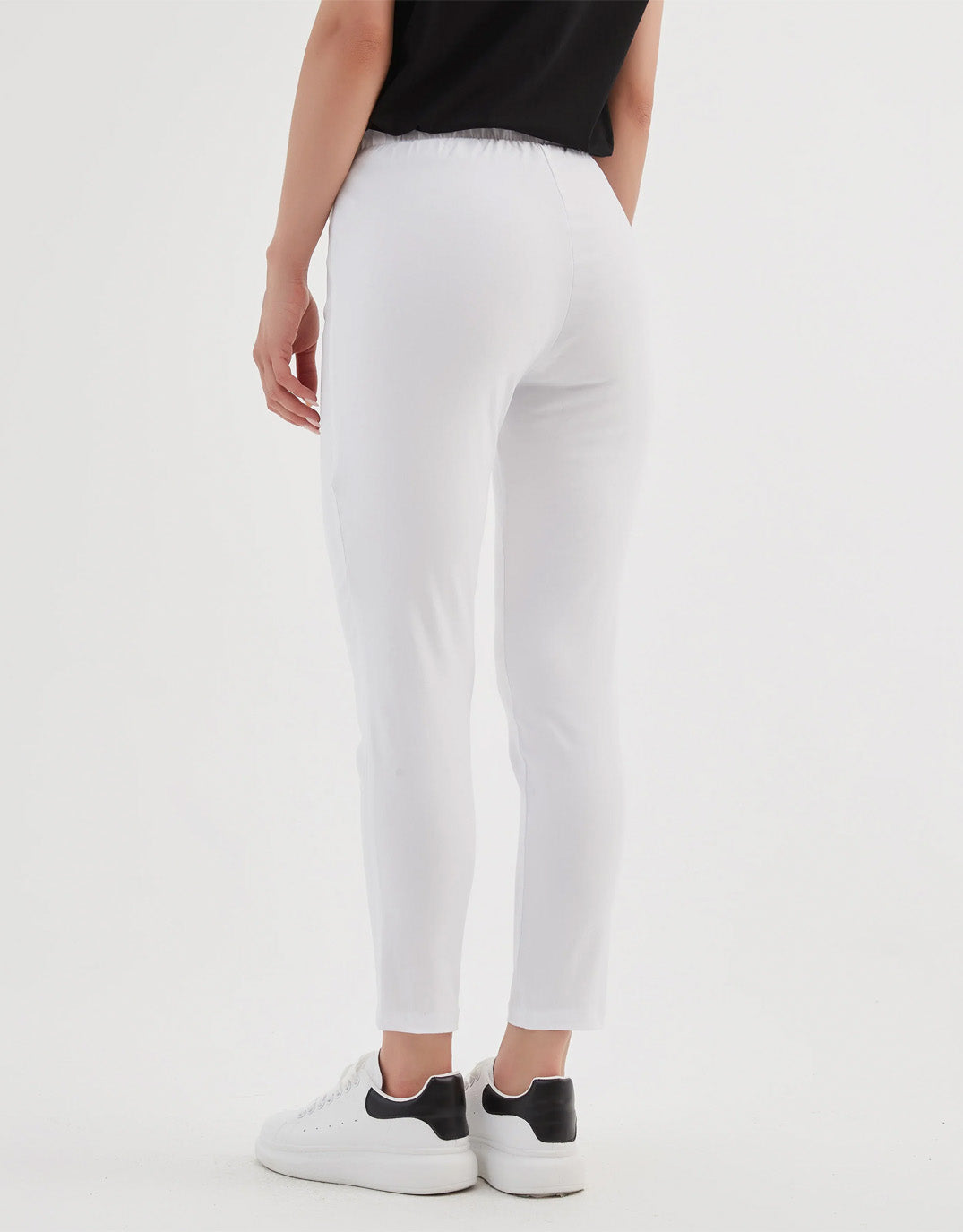 The 24/7 Bengaline Crop Pant - White