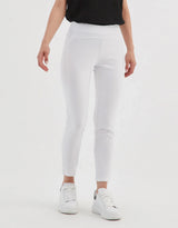 The 24/7 Bengaline Crop Pant - White