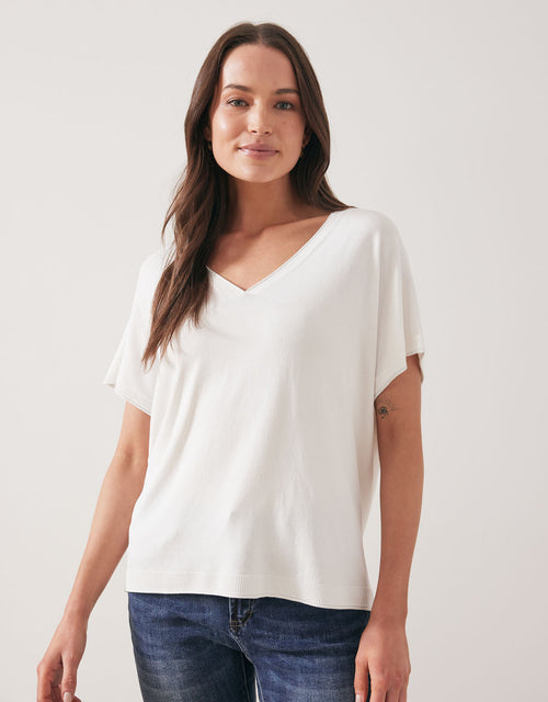 urban-luxury-knit-v-neck-top-white-womens-clothing