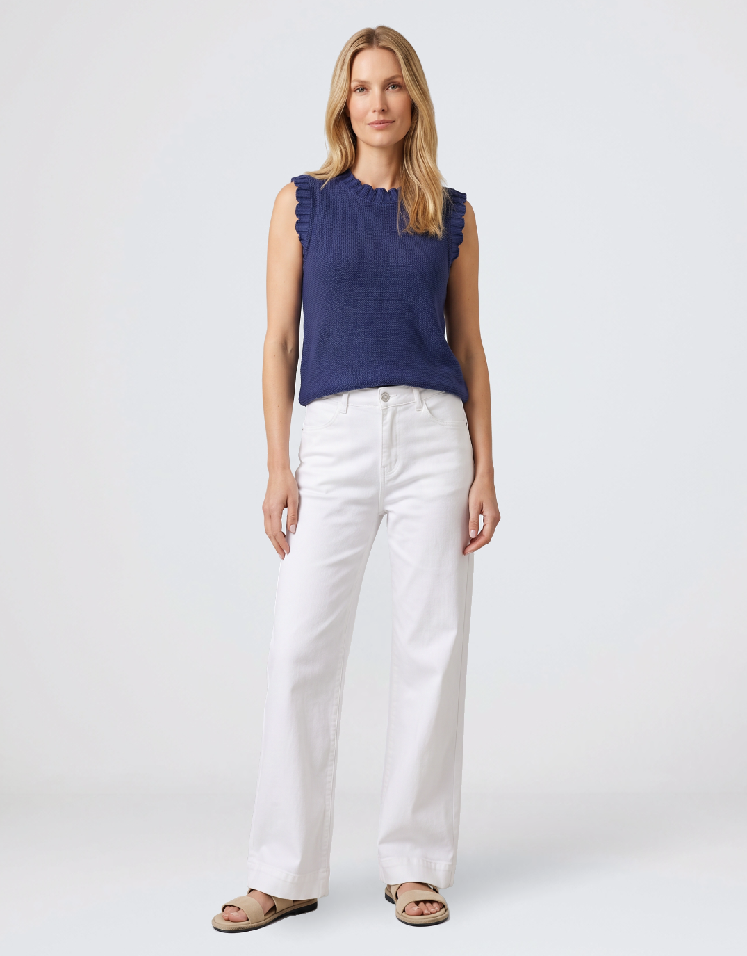 Vesper Knit - Dark Blue