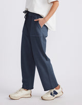 Raw Edge Lounge Pant - Washed Navy