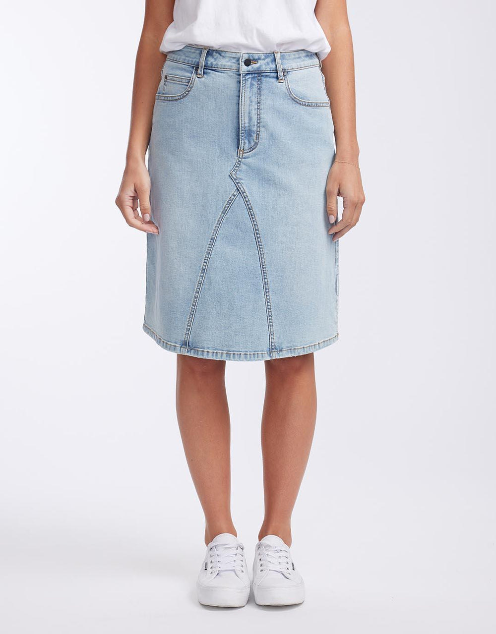 New Women's Kentucky Denim Button Front Maxi Skirt Country Denim Australia  | eBay