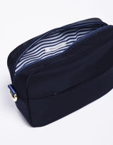 White & Co. - Off-Duty Crossbody Bag - Navy/Lilac Stripe - White & Co Living Accessories