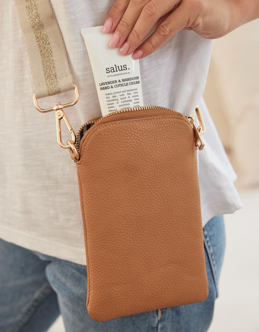 On The Go Bag - Tan