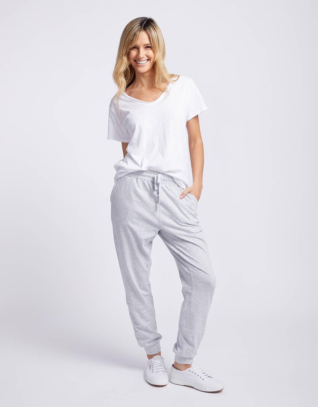 Buy Original Lounge Pant - Grey Marle White & Co. for Sale Online Australia