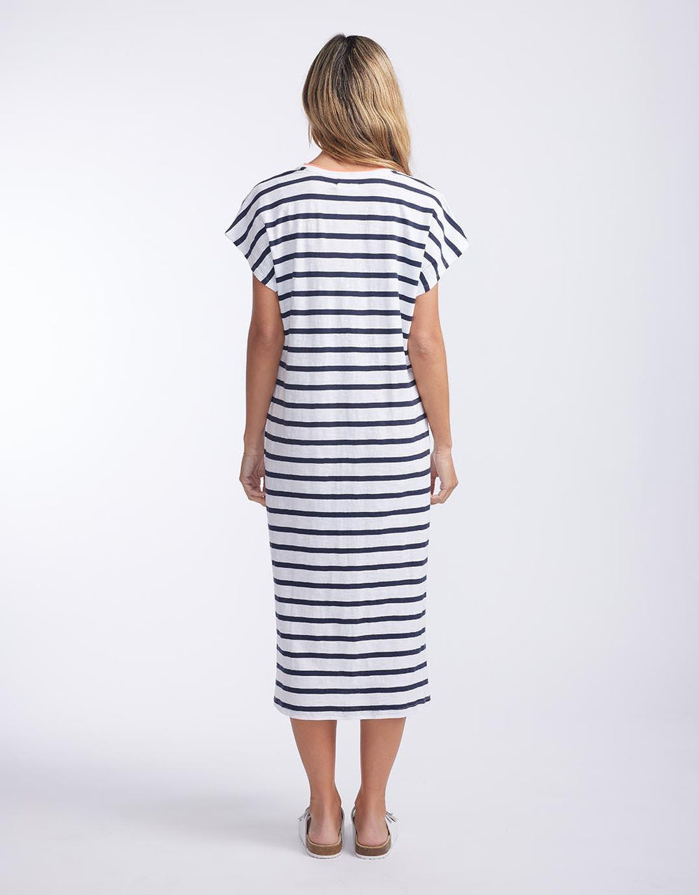 Buy St. Lucia T-Shirt Dress - Navy/White Stripe White & Co. for Sale Online  Australia