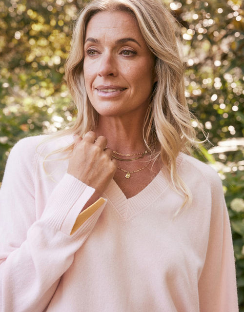 Atelier Wool Cashmere Knit - Ice Pink