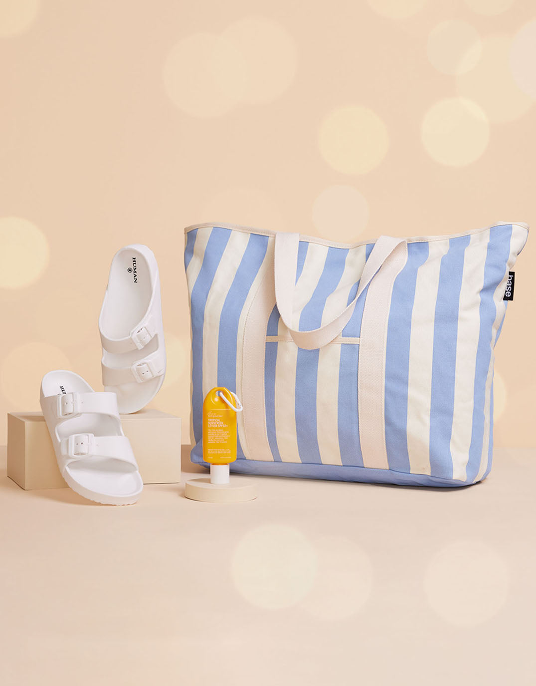 Beach Bundle - Powder Blue/White