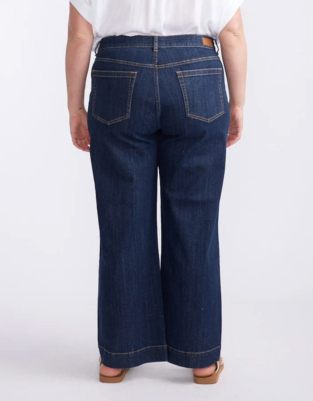 Catalina Wide Leg Jeans - Indigo