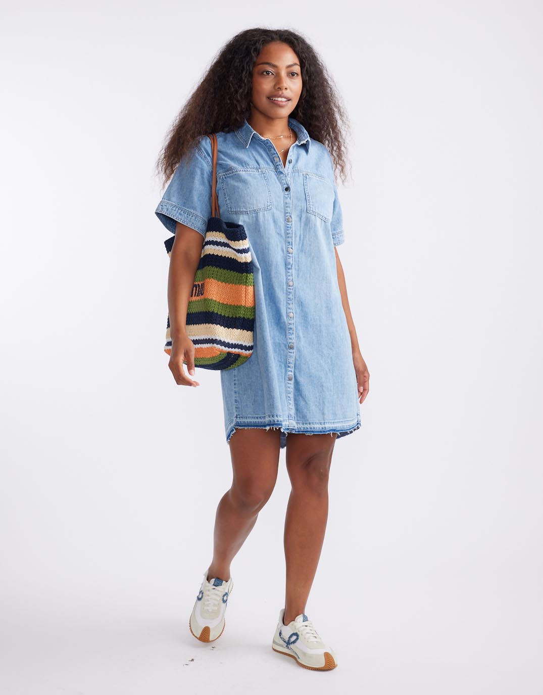 Buy Claudia Denim Dress - Mid Wash White & Co. for Sale Online Australia | White & Co. Buy Claudia Denim Dress - Mid Wash White & Co. for Sale Online Australia | White & Co.