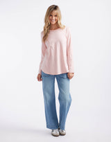 white-co-essential-scoop-hem-long-sleeve-t-shirt-dusty-rose-womens-clothing