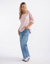 white-co-essential-scoop-hem-long-sleeve-t-shirt-dusty-rose-womens-clothing