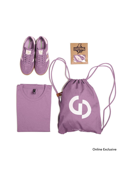 Parallel Canvas Sneakers - Lavender