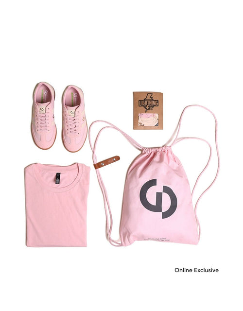Parallel Canvas Sneakers - Pink