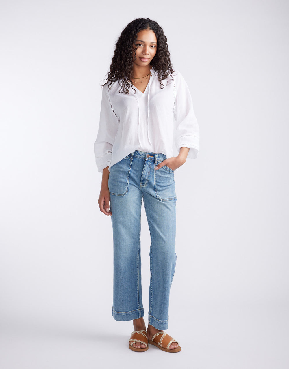 Isabelle Blouse - White