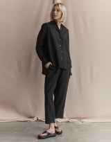 white-co-katie-linen-shirt-black-womens-clothing