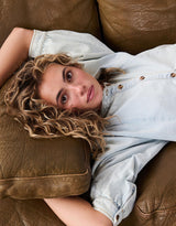 Gabriella Shirt - Sky Blue
