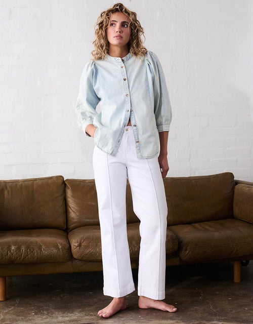 Gabriella Shirt - Sky Blue