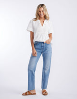 white-co-la-dolce-vita-short-sleeve-top-white-womens-clothing