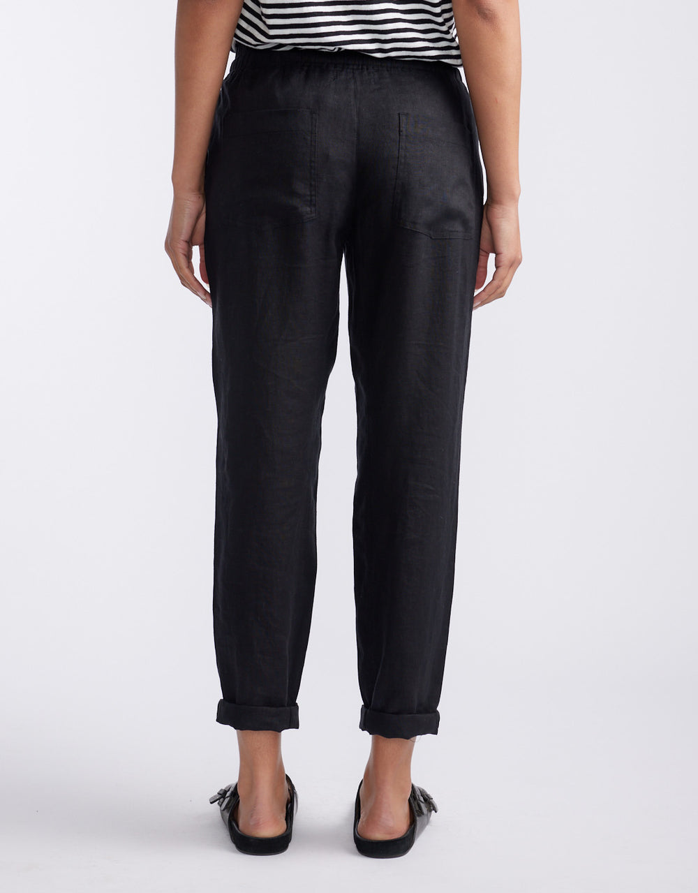 white-co-linen-beach-comber-pant-black-womens-clothing