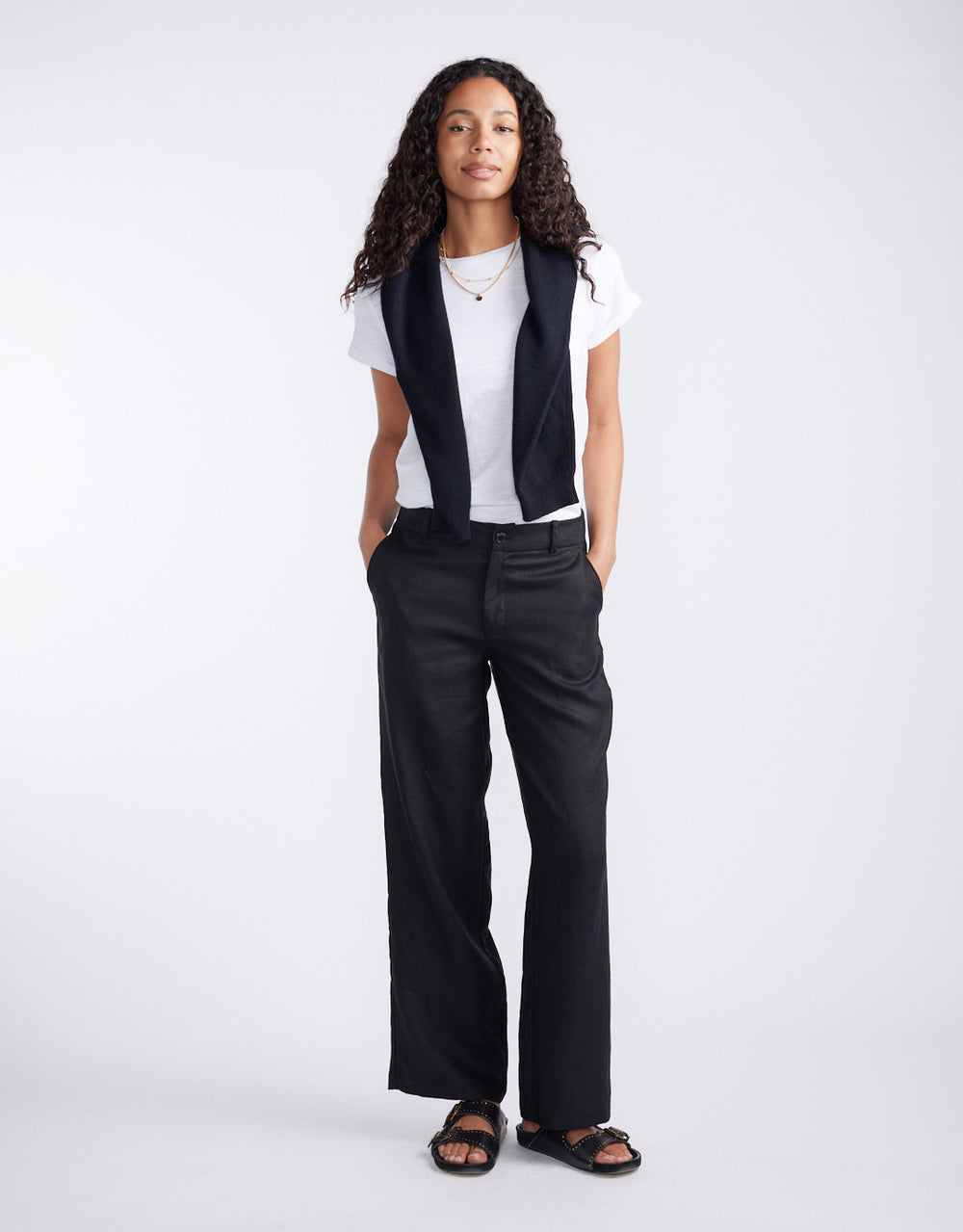 white-co-linen-trouser-black-womens-clothing