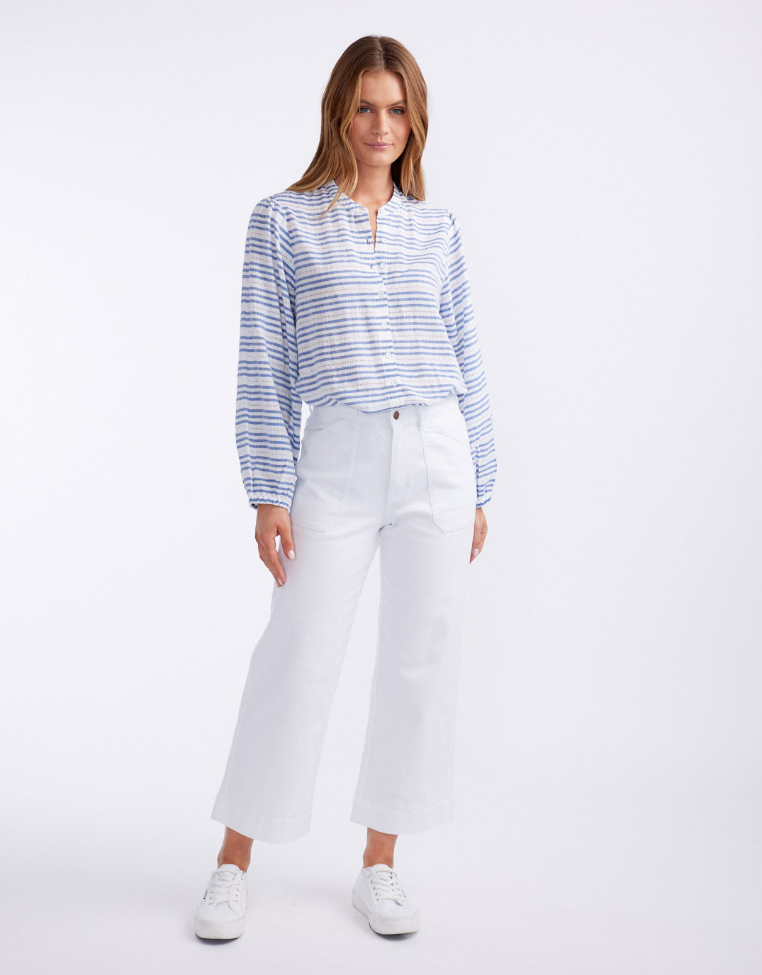 white-co-malibu-blouse-blue-white-stripe-womens-clothing