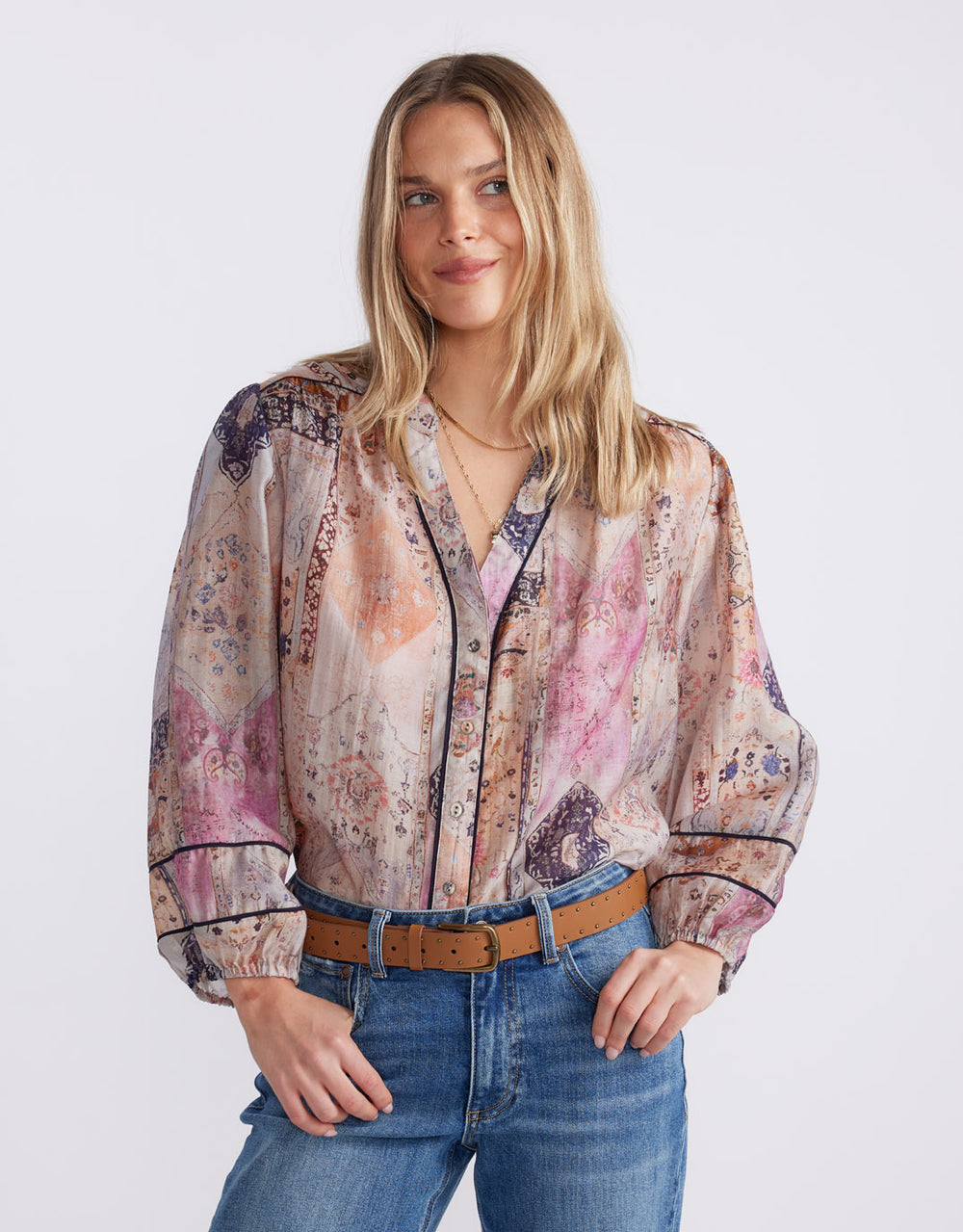 Mila Blouse - Mosaic