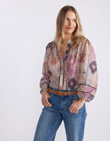 Mila Blouse - Mosaic