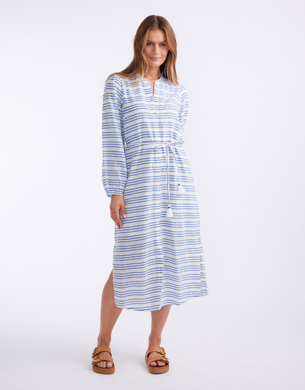 white-co-palm-island-dress-blue-white-stripe-womens-clothing