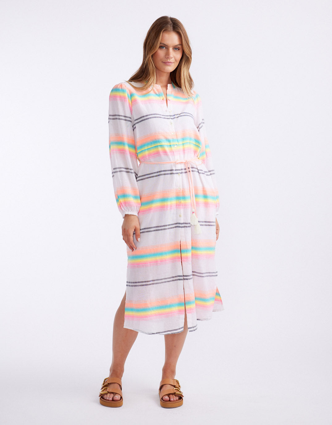 white-co-palm-island-dress-neon-rainbow-womens-clothing