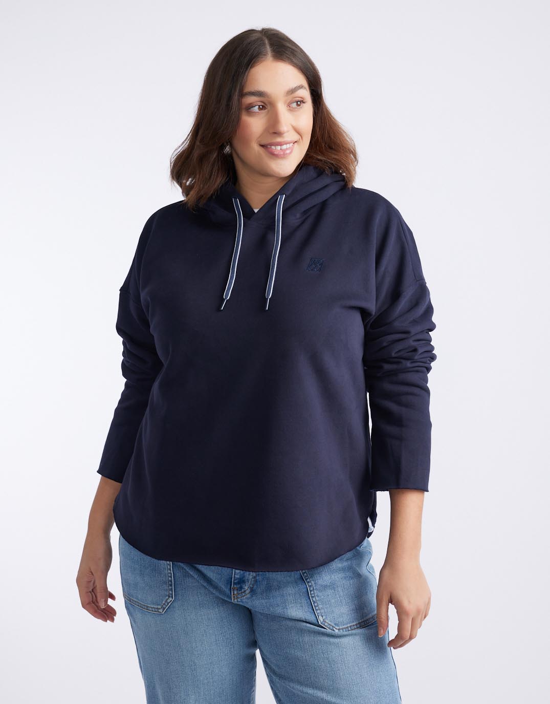 Monogram Fleece Lounge Pants - Navy