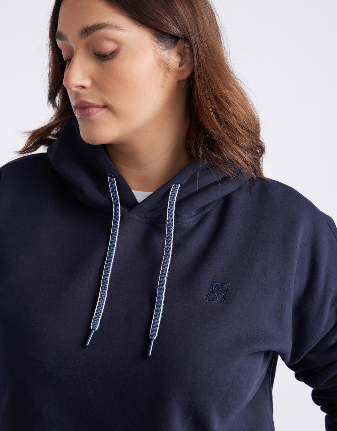Monogram Fleece Lounge Pants - Navy
