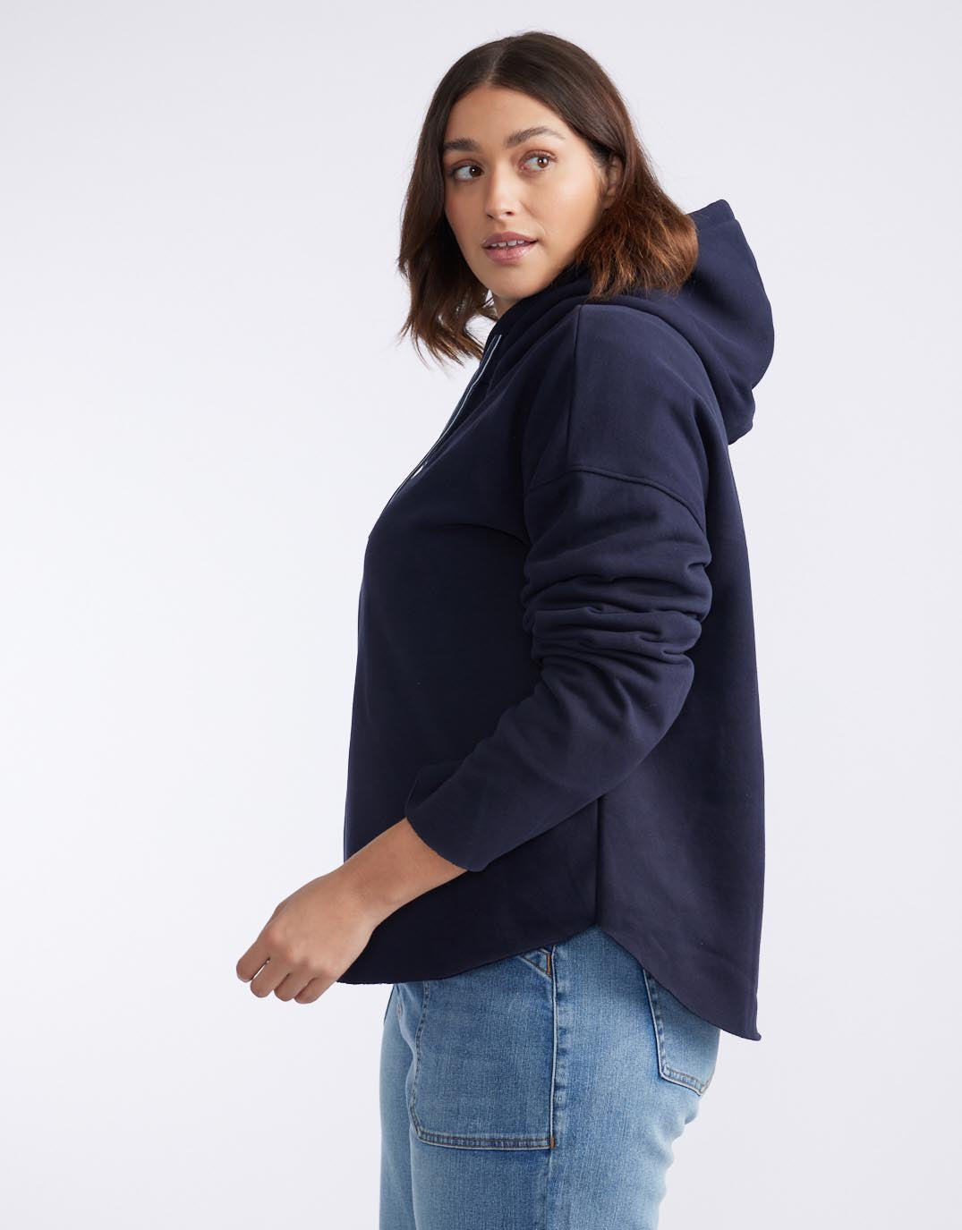 Monogram Fleece Lounge Pants - Navy