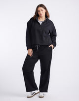 The Lounger Pant - Black