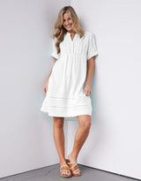Positano Dress - White