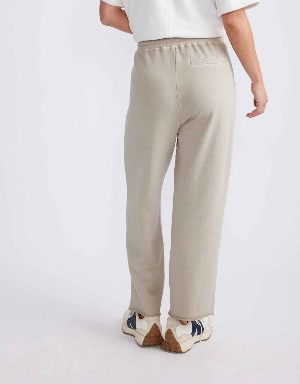 Raw Edge Lounge Pant - Washed Stone