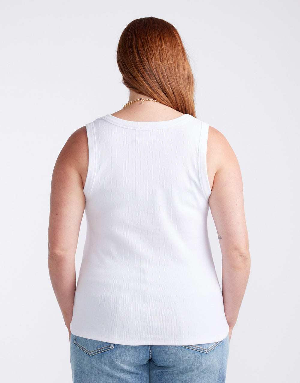 Rib Tank - White