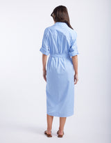 white-co-shirt-dress-blue-white-stripe-womens-clothing