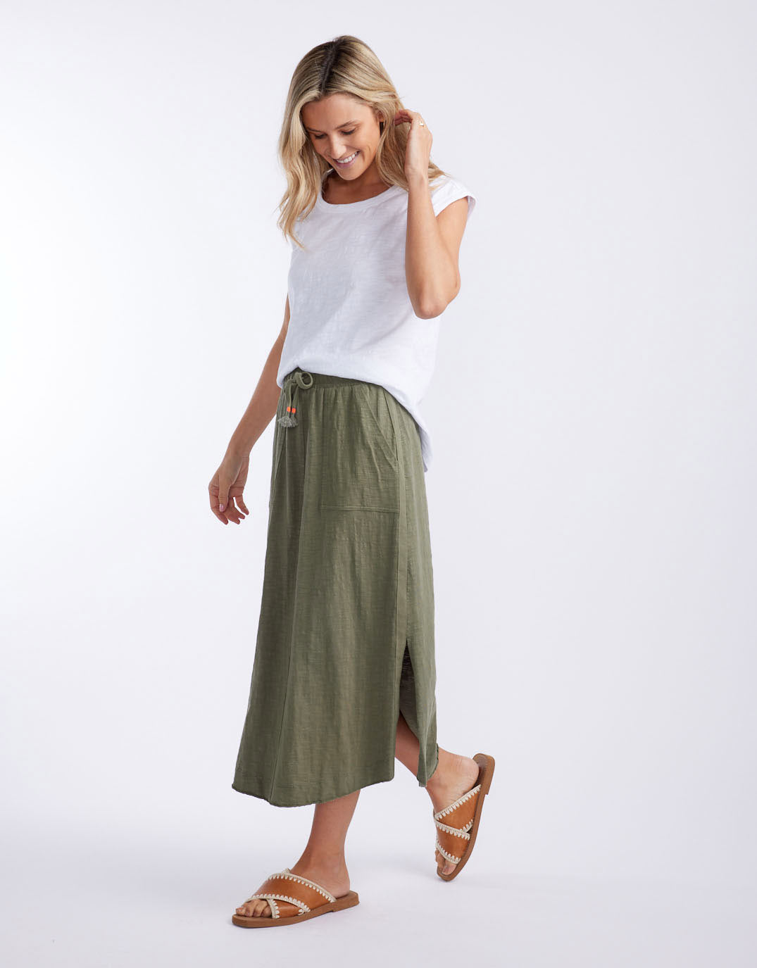 white-co-signature-midi-skirt-khaki-womens-clothing