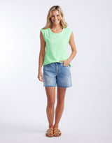 white-co-sorbet-stripe-cali-tank-neon-green-womens-clothing