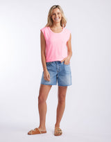 white-co-sorbet-stripe-cali-tank-neon-pink-womens-clothing