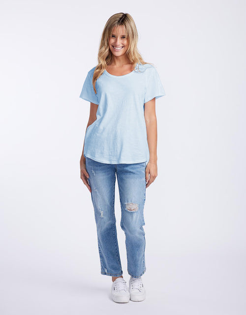 white-co-summer-round-neck-tee-ocean-blue-womens-clothing