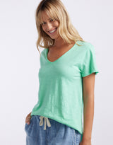 white-co-summer-vee-tee-honeydew-mint-womens-clothing