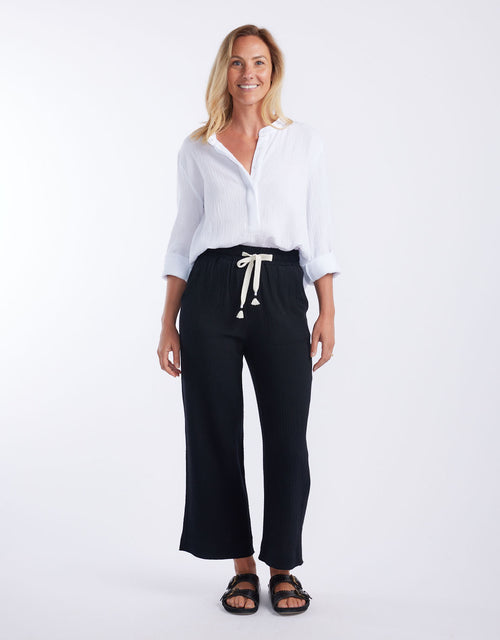 The Coastal Pant - Black