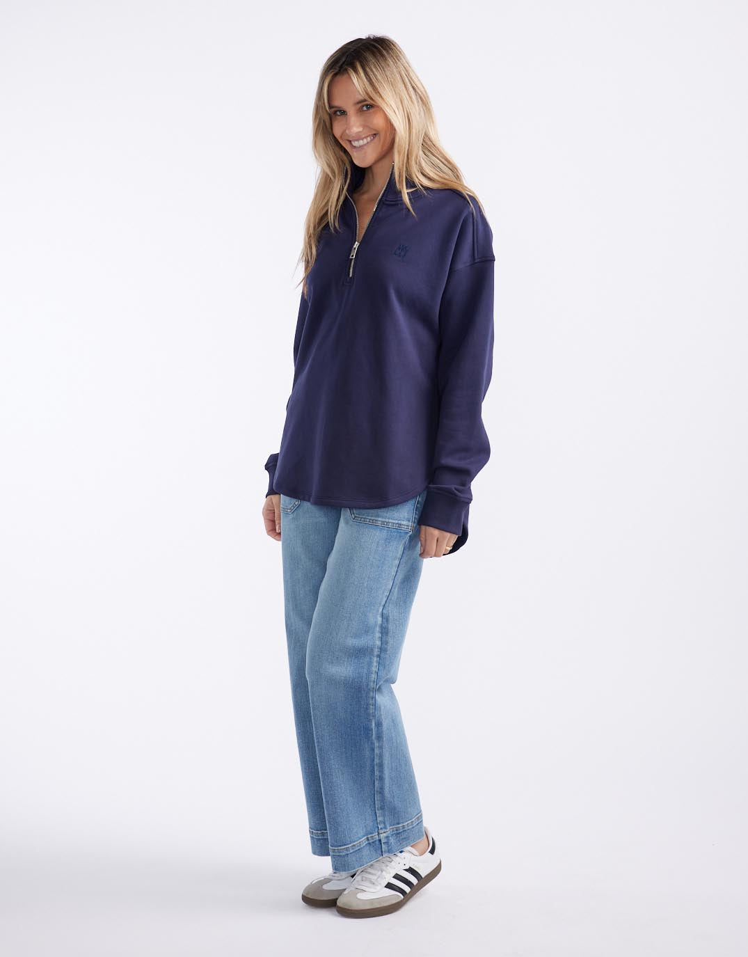 white-co-unwind-half-zip-sweater-navy-womens-clothing