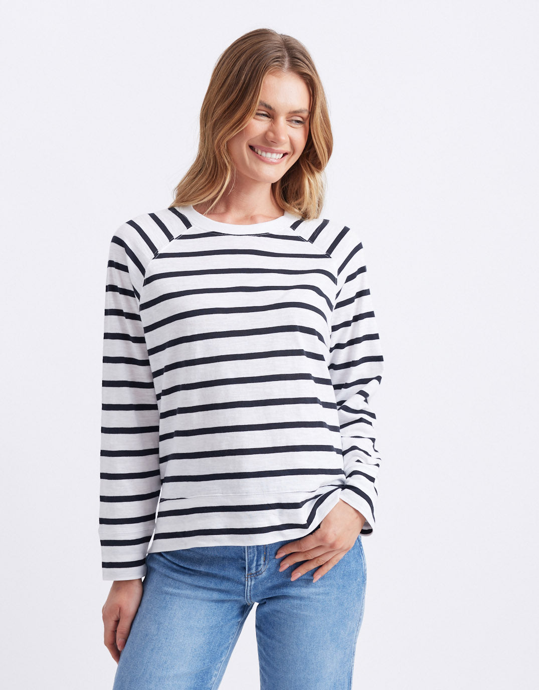 white-co-yasmin-long-sleeve-top-white-black-stripe-womens-clothing