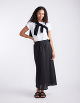 white-co_linen-slip-skirt-black-womens-clothing