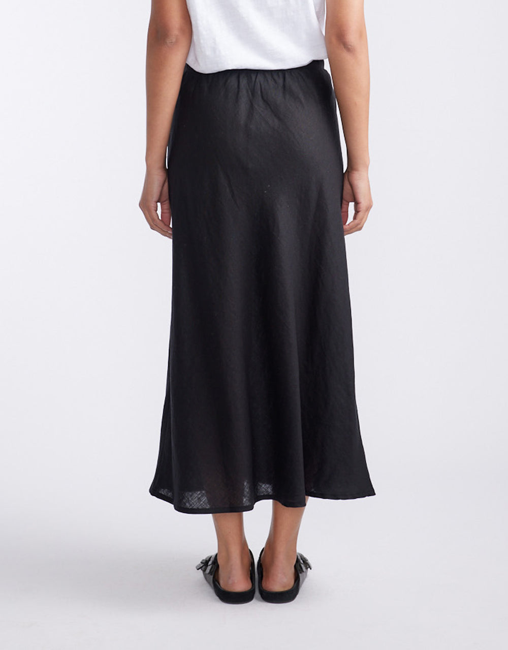 white-co_linen-slip-skirt-black-womens-clothing