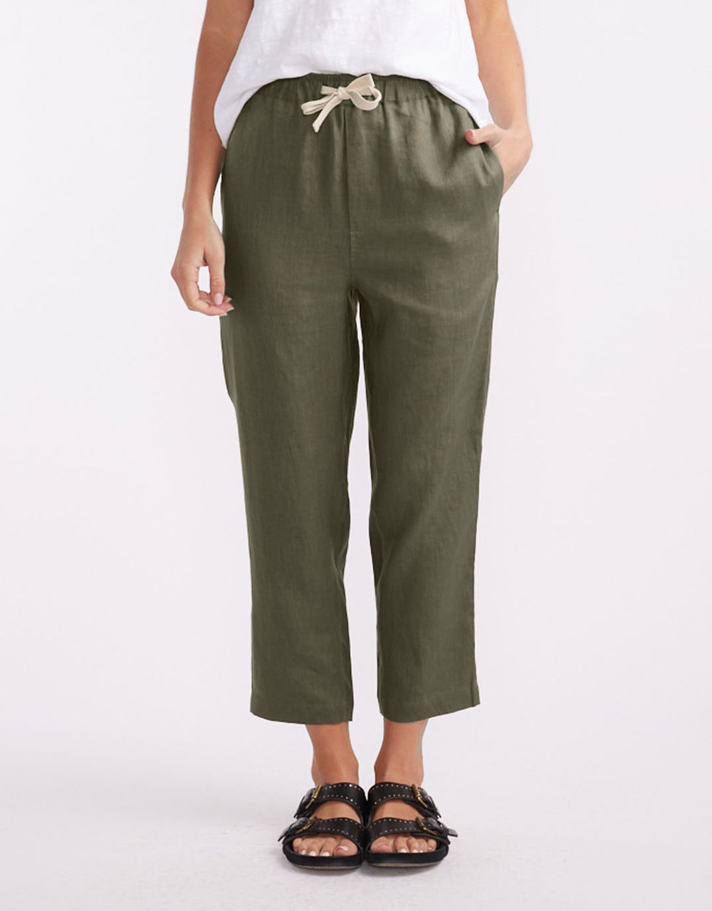 white-ftl-abigail-linen-pant-khaki-womens-clothing