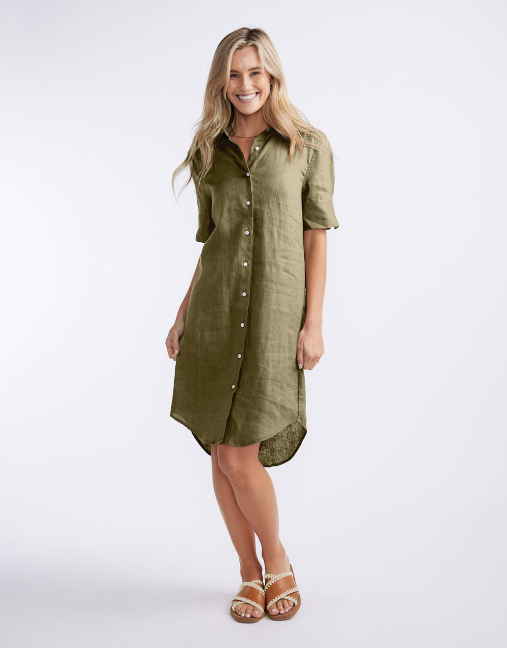 Linen Shirt Dress Australia Buy Hettie Linen Shirt Dress - Khaki White by FTL for Sale Online Linen Shirt Dress Australia Buy Hettie Linen Shirt Dress - Khaki White by FTL for Sale Online
